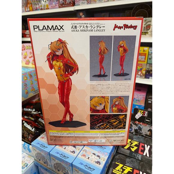 PLAYMAX Evangelion: Asuka Shikinami Langley Plastic Model - Picture 3 of 3